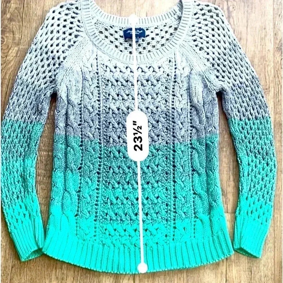 American Eagle Outfitters Multi Color Sweater So Cute - Picture 5 of 10